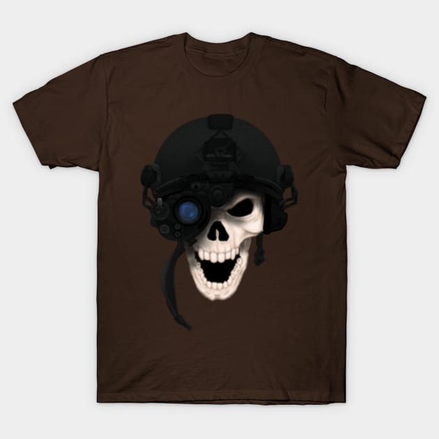 Tactical skull T-Shirt by 752 Designs